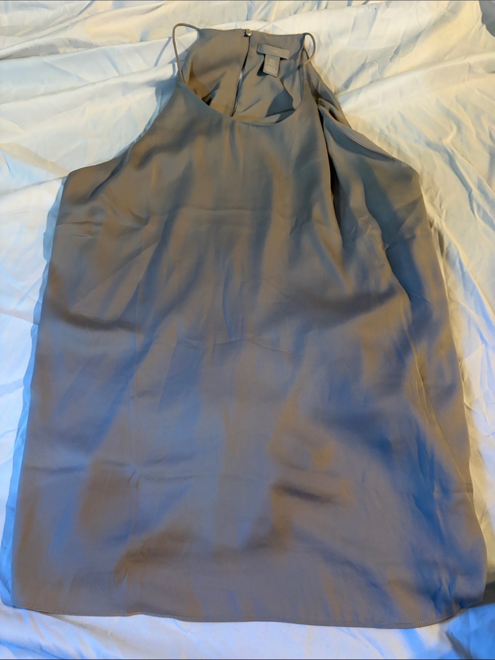 H&M Slate Gray Sleeveless Halter Cami